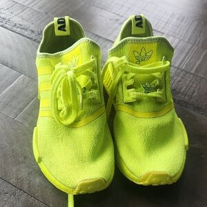 Adidas Kids Bright Yellow Sneakers